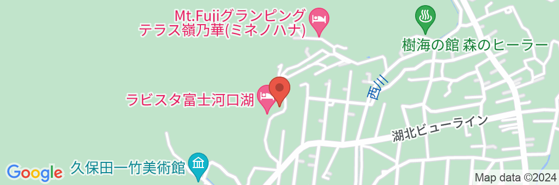 ラビスタ富士河口湖(共立リゾート)の地図