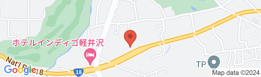 サンダンス・リゾート軽井沢の地図