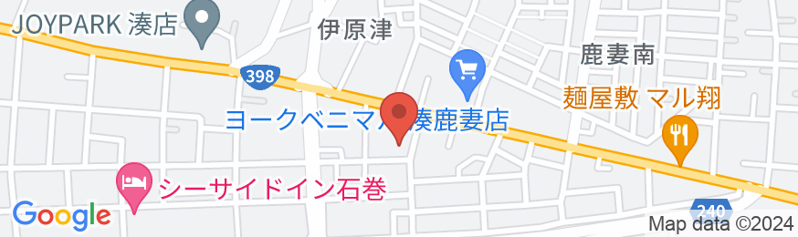 旅館小松荘の地図