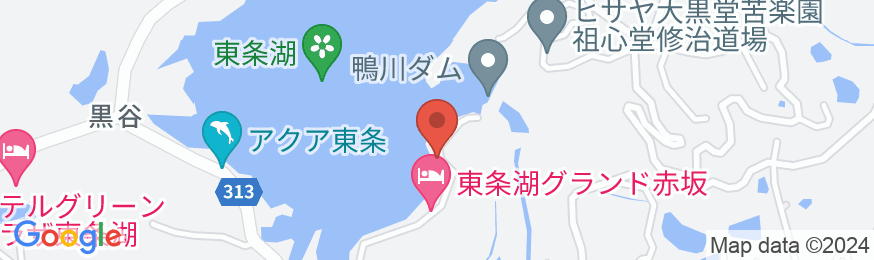 東条湖グランド赤坂 別館の地図
