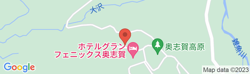 奥志賀高原ペンション 樹の子の地図