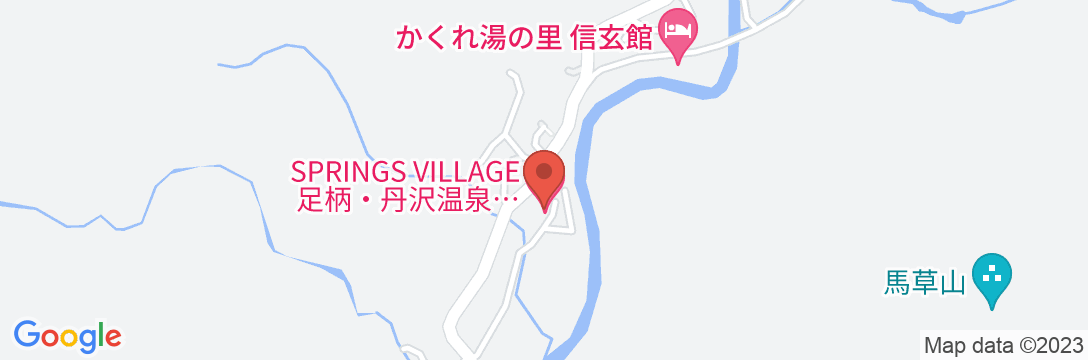 SPRINGS VILLAGE 足柄・丹沢 温泉リゾート&グランピングの地図