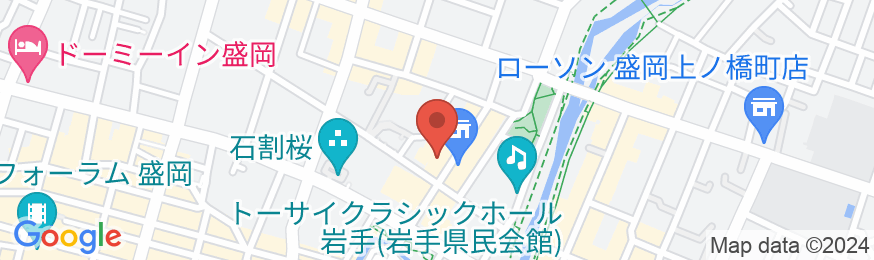 北ホテル<岩手県>の地図