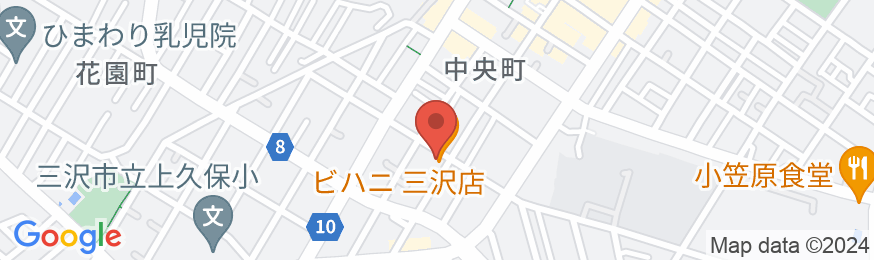三沢ハイランドホテルの地図