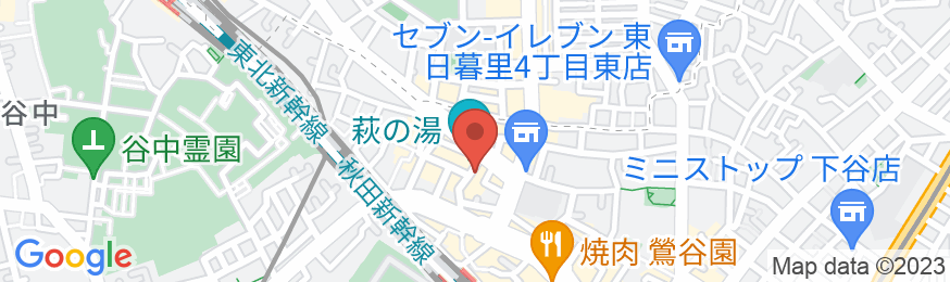 東京ツーリストインの地図