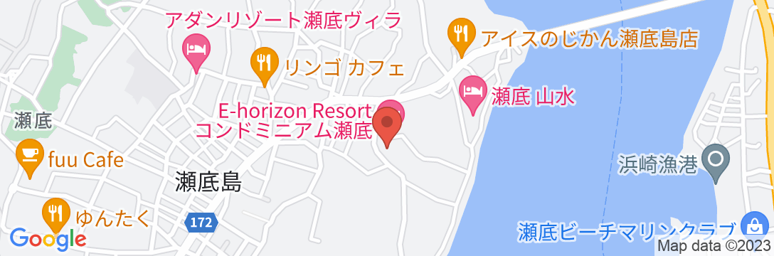 E-horizon Resort コンドミニアム瀬底の地図