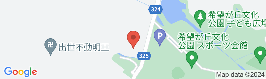近江希望が丘ユースホステルの地図