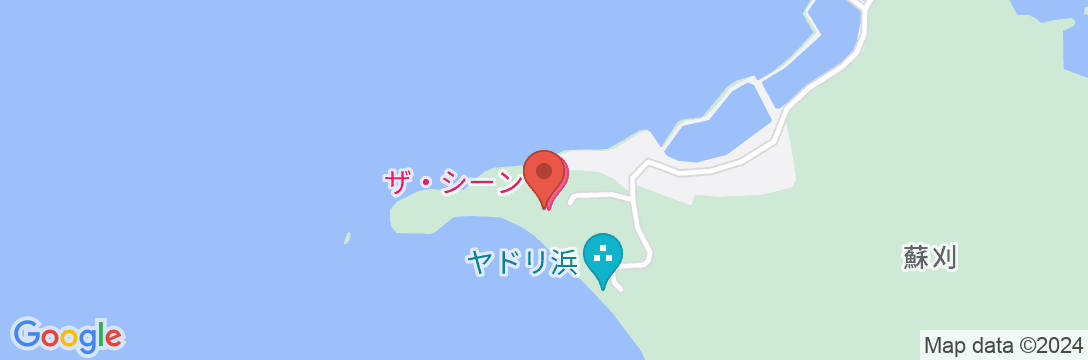 THE SCENE <奄美大島>の地図