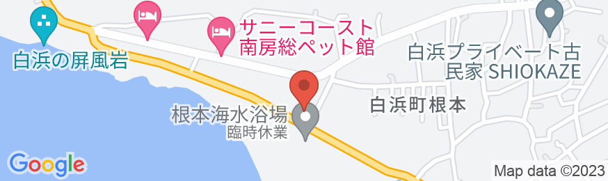 民宿源氏の地図