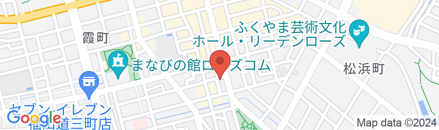 福山パークホテルの地図