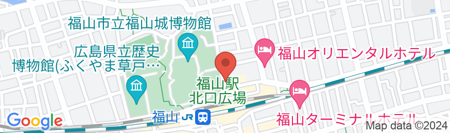 ベッセルイン福山駅北口(福山城前・福山2号店)の地図