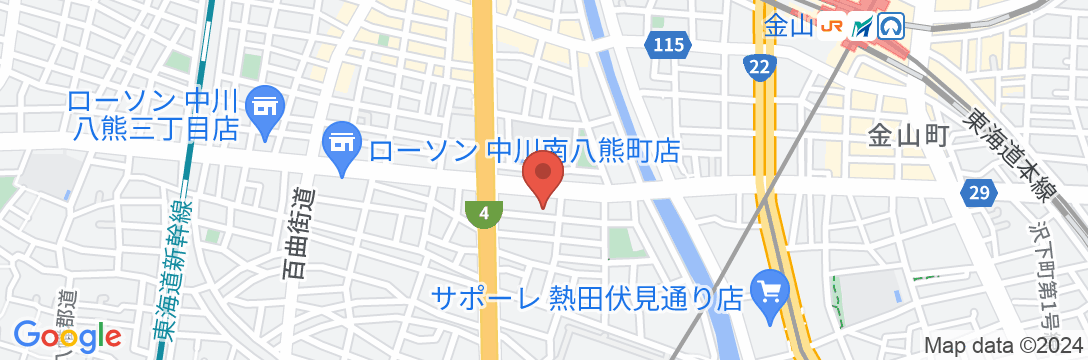 ホテル いろは<愛知県>の地図
