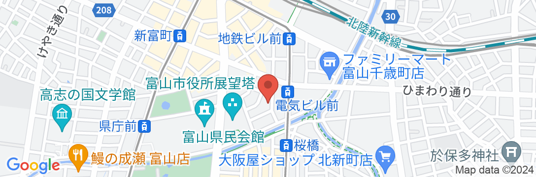 桜橋ビジネスホテルの地図