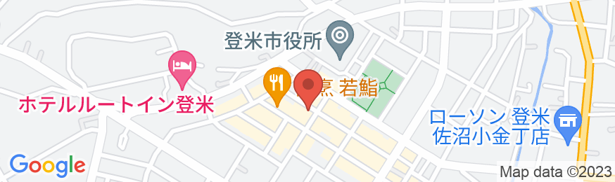 ビジネスホテルタケカワの地図