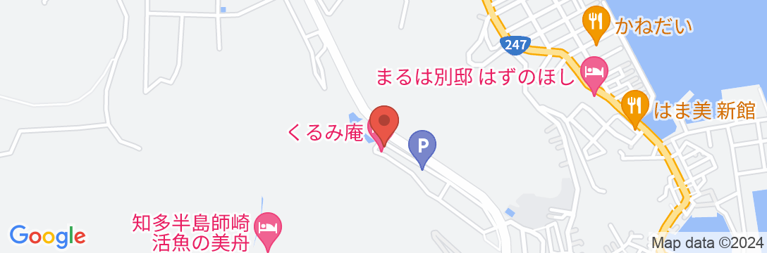 くるみ庵の地図