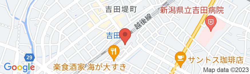 ホテル燕ヒルズ 吉田駅前(BBHホテルグループ)の地図