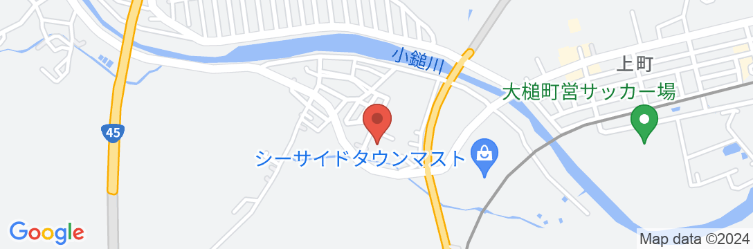 小川旅館 絆館の地図
