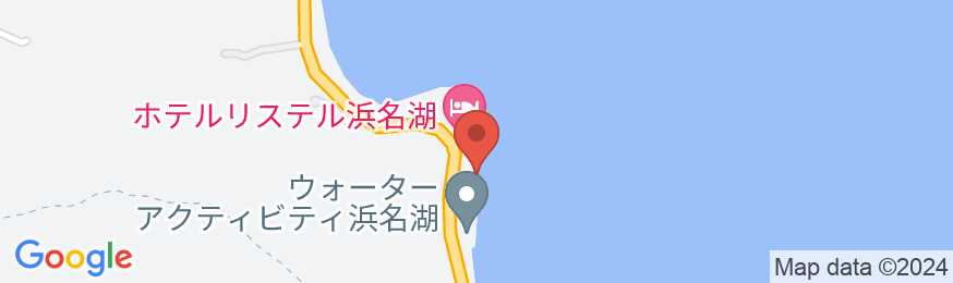 三ケ日温泉 ホテルリステル浜名湖の地図