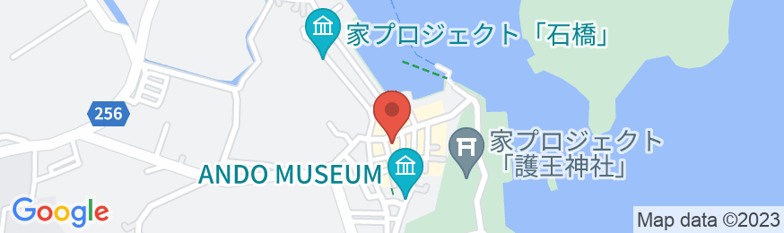ゲストハウス 島宿あいすなお<直島>の地図