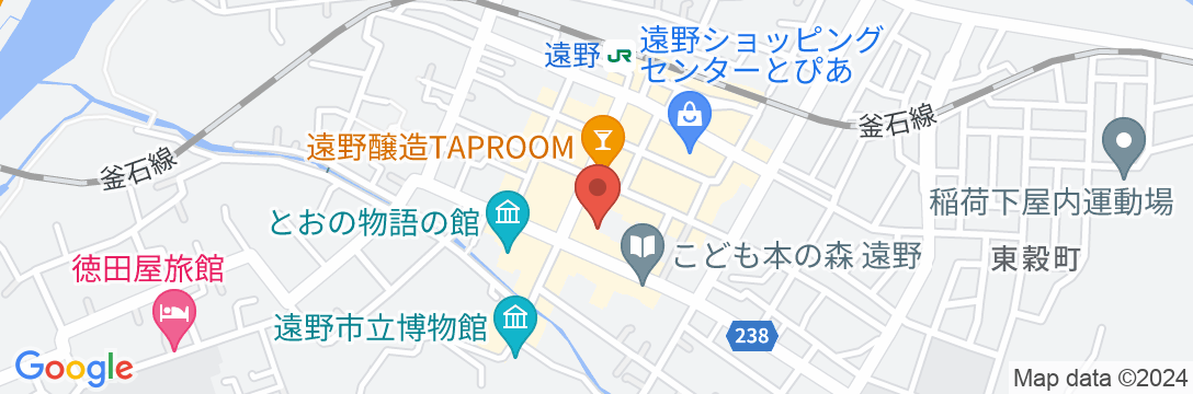 旅館 福山荘の地図
