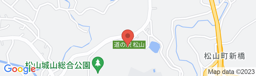 道の駅松山 やっちく松山藩御用宿の地図