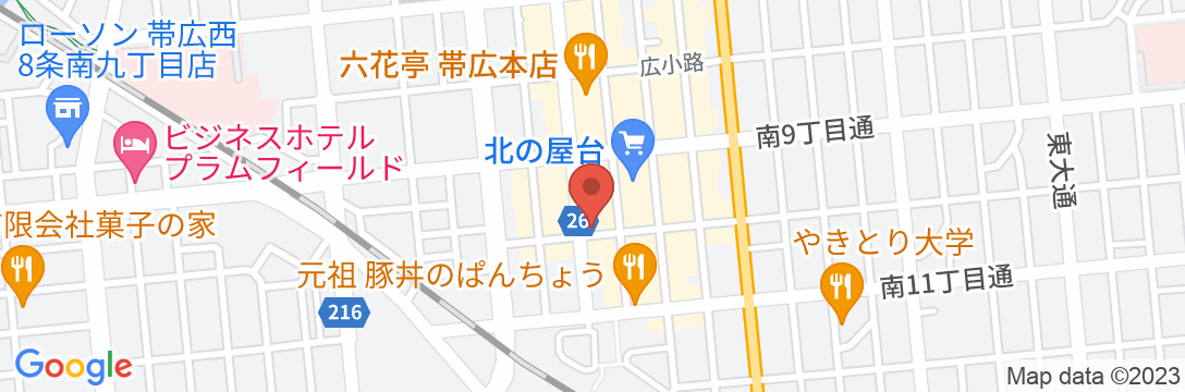 HOTEL NUPKA / NUPKA Hanare(ホテルヌプカ / ヌプカハナレ)の地図