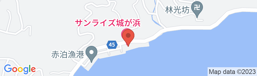 サンライズ城が浜 <佐渡島>の地図