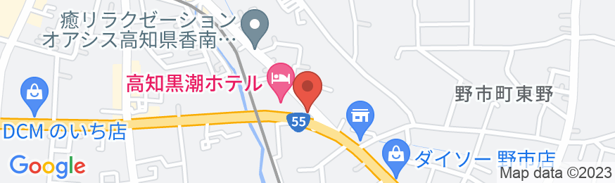 高知黒潮ホテルの地図
