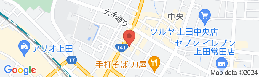 上田第一ホテルの地図