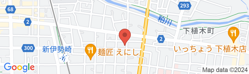 ホテル伊勢崎イーストの地図