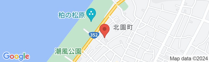柏崎海浜ホテルの地図