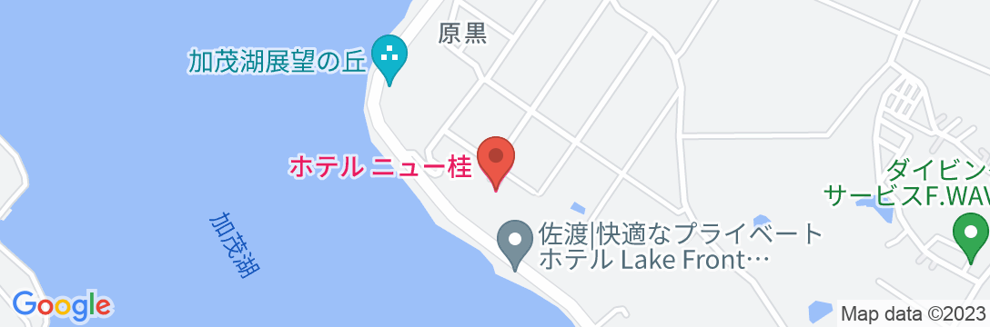 ホテルニュー桂 <佐渡島>の地図