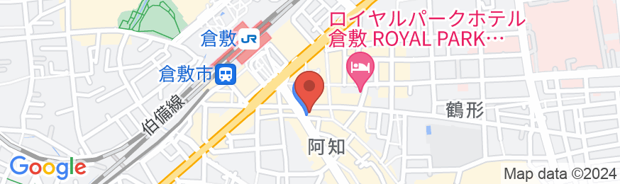 倉敷ステーションホテルの地図