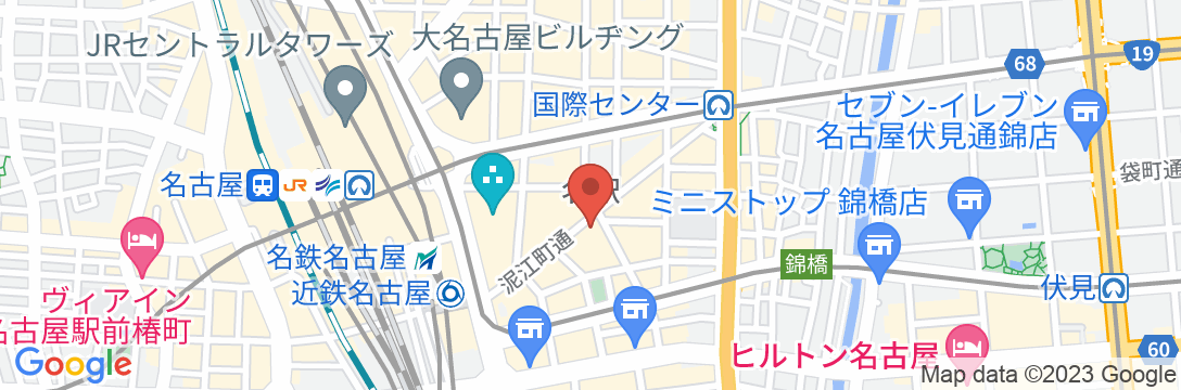 三井ガーデンホテル名古屋プレミアの地図