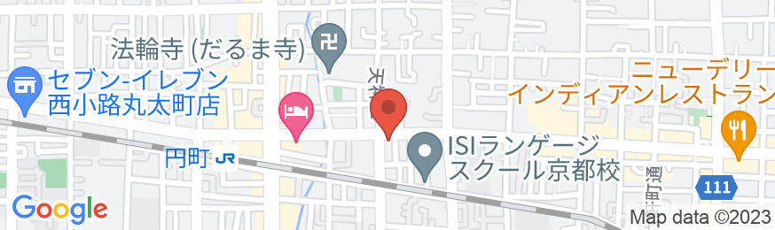 JAPANING京都ホテル円町の地図