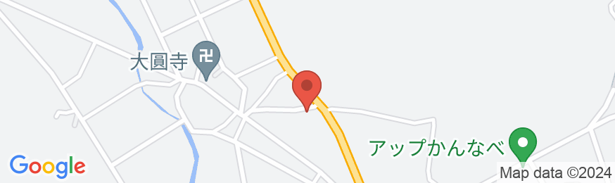 神鍋高原 四季の宿 UMEYAの地図