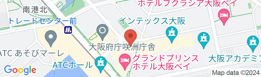 クインテッサホテル大阪ベイの地図