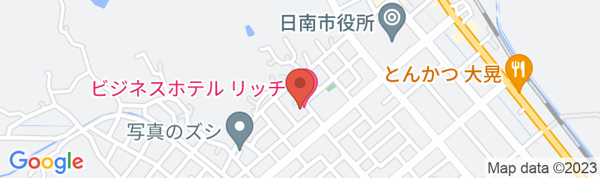 ビジネスホテル リッチ <宮崎県>の地図