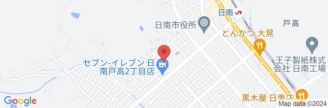 ビジネスホテル リッチ <宮崎県>の地図
