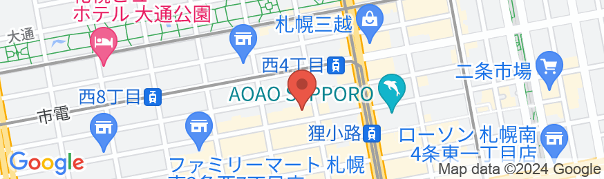 ラ・ジェント・ステイ札幌大通の地図