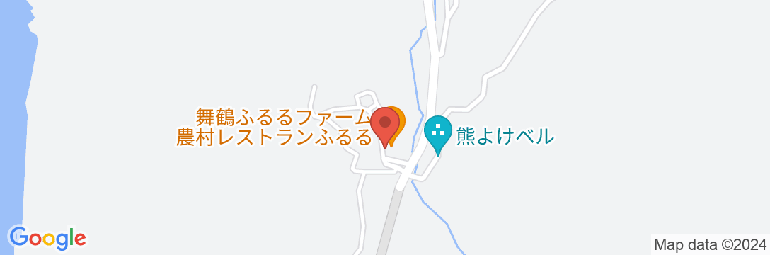 京都・舞鶴ふるるファームコテージの地図