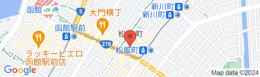 A-GATE HOTEL 函館駅前の地図