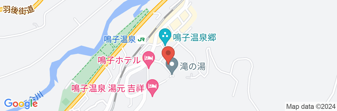 大江戸温泉物語 ますやの地図