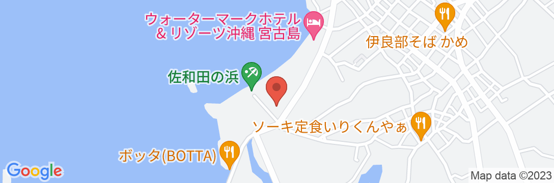 いなうの郷 <伊良部島>の地図