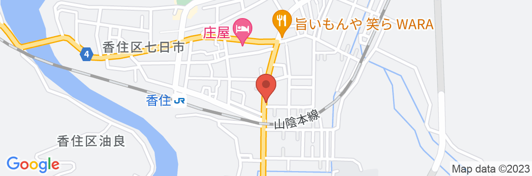 民宿旅館 長四郎の地図