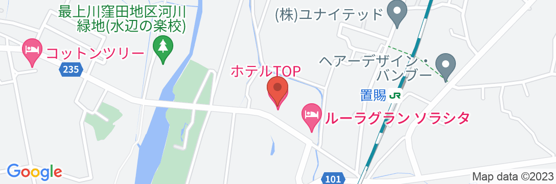 ホテルTOPの地図