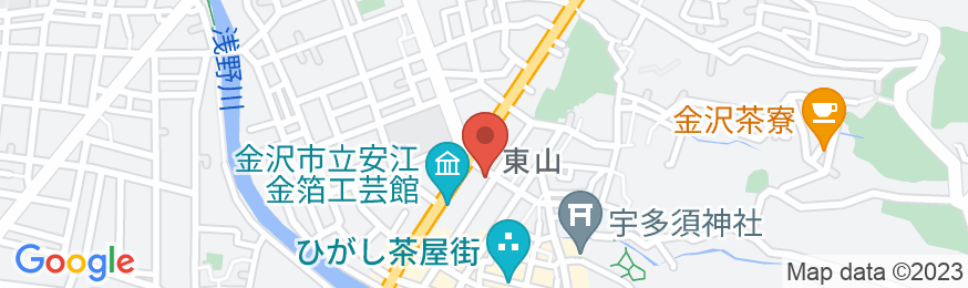 金沢ゲストハウス ステラの地図