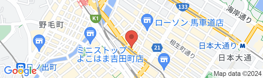 ホテルマイステイズ横浜関内の地図