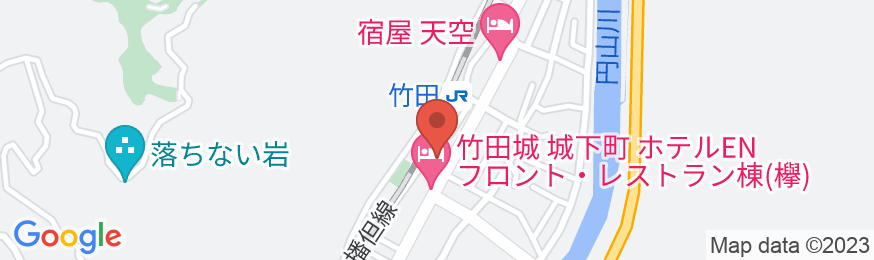 竹田城下まち 朱々 ‐ShuShu‐の地図