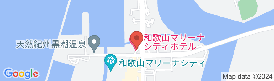 和歌山マリーナシティホテルの地図